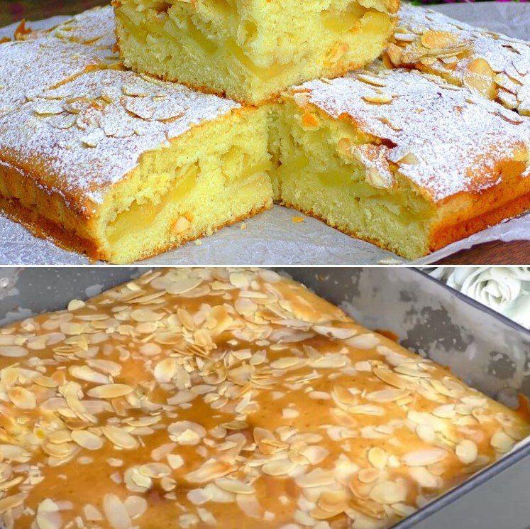 Потрясающе вкусный яблочный пирог: все смешиваем и в духовку. Просто и вкусно!😋 Потрясающе вкусный яблочный пирог: все смешиваем и в духовку. Просто и вкусно!😋