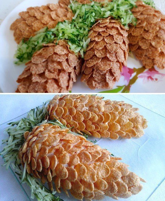 Салат «Шишки». Эффектный салат на Новогодний стол🎄