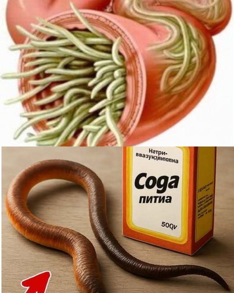 Глисти с пулей "вылетит" на ночь! Сохрани это для себя! Рецепт, который мало кто знает..