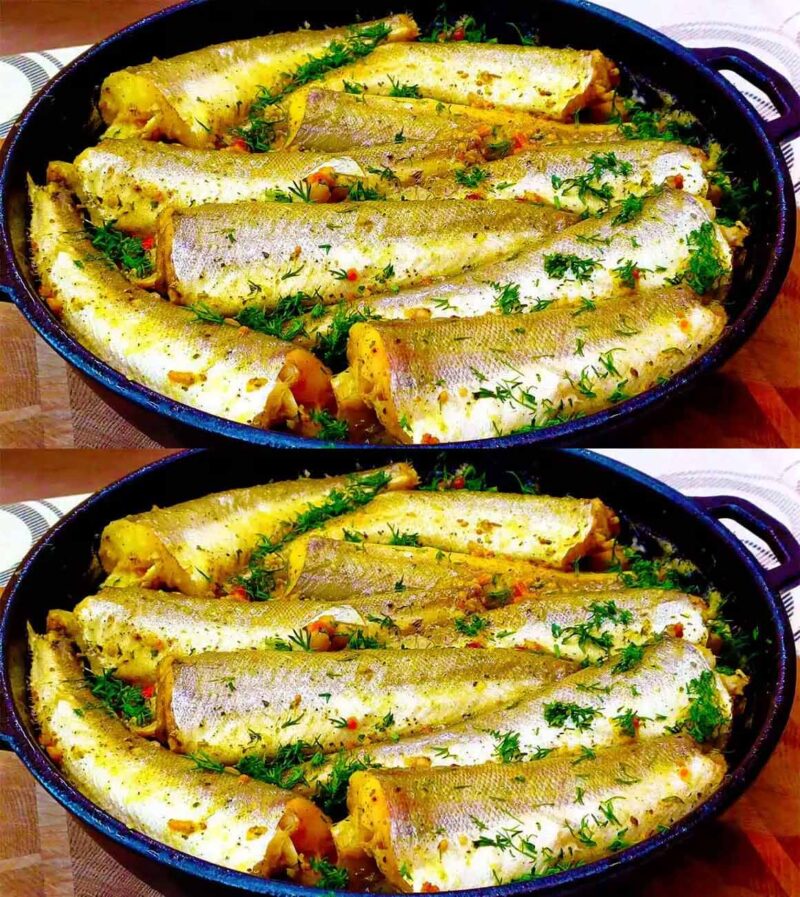 Сочный, нежный, с ароматными овощами и чесночным маринадом… Хек «По-Царски» выглядит как ресторанное блюдо, но готовится без лишних хлопот! Сочный, нежный, с ароматными овощами и чесночным маринадом… Хек «По-Царски» выглядит как ресторанное блюдо, но готовится без лишних хлопот!
