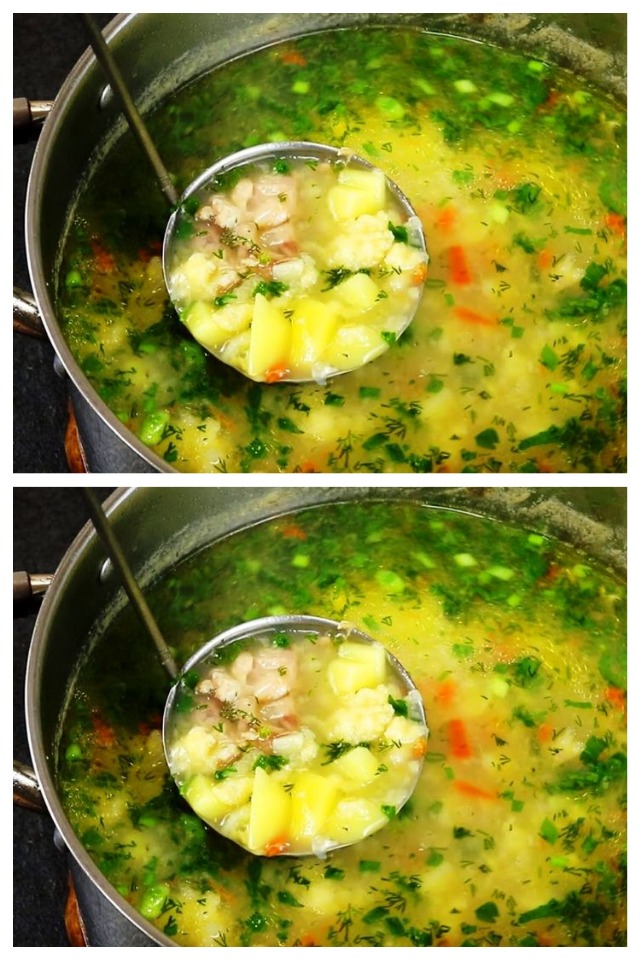 Варю его стабильно 3 раза в неделю 🍲 и не надоедает. Суп, который съедается подчистую Варю его стабильно 3 раза в неделю 🍲 и не надоедает. Суп, который съедается подчистую
