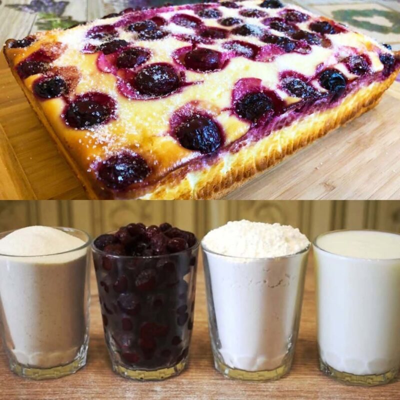 Ягодный пирог «4 стакана» 🍓 👩🍳 Рецепт, который передают по наследству! Он спасает, когда гости на пороге или просто хочется чего-то домашнего. Мягкий, сочный, простой — и получается ВСЕГДА. Но есть один приём, который делает его особенно вкусным... Ягодный пирог «4 стакана» 🍓 👩🍳 Рецепт, который передают по наследству! Он спасает, когда гости на пороге или просто хочется чего-то домашнего. Мягкий, сочный, простой — и получается ВСЕГДА. Но есть один приём, который делает его особенно вкусным...