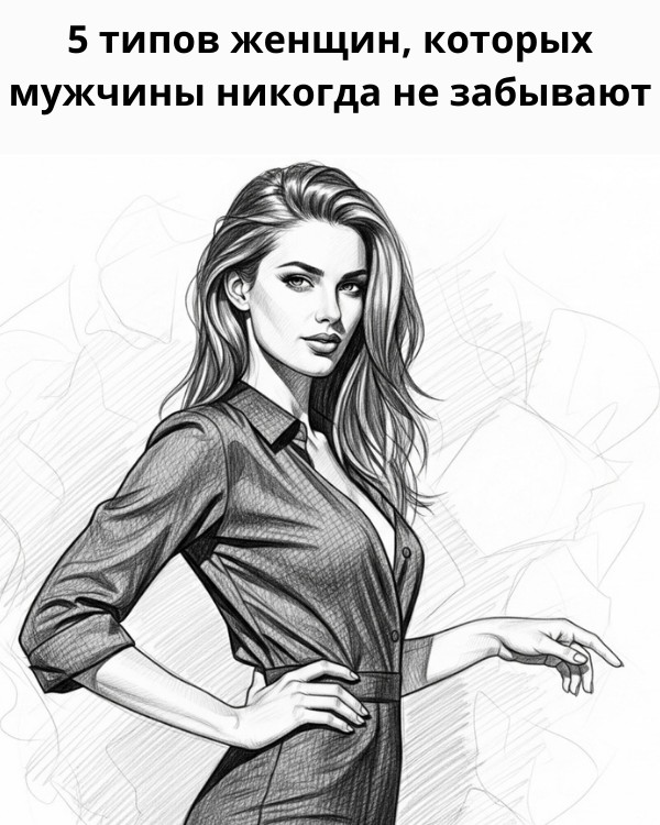 5 типов женщин, которых мужчины никогда не забывают
