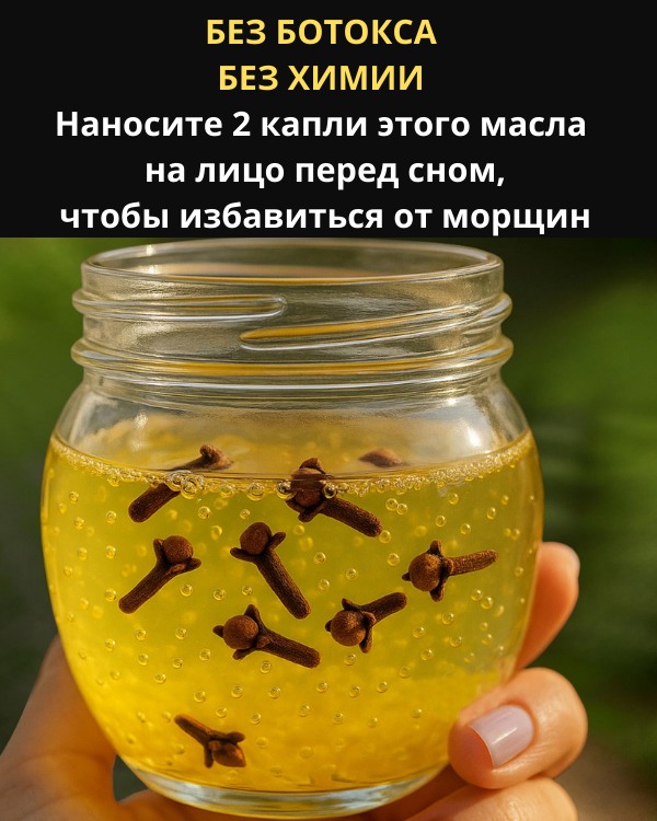 Гель с гвоздикой для устранения морщин Гель с гвоздикой для устранения морщин