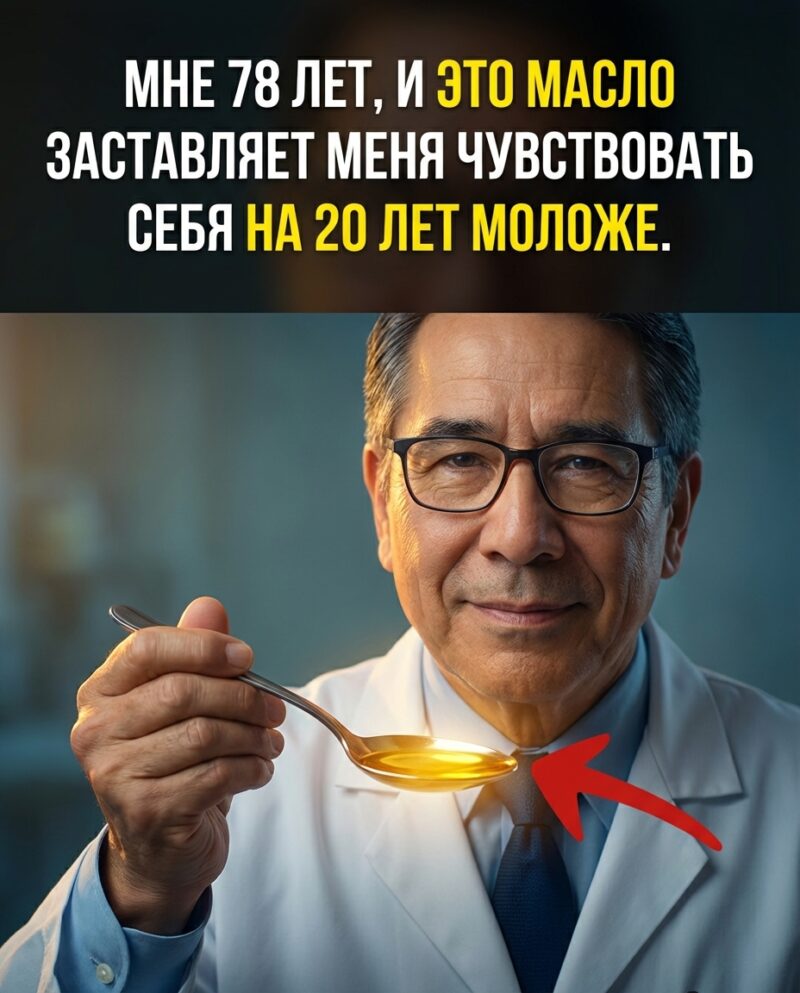 Мне 78 лет, и я использую это масло каждое утро; я снова чувствую себя молодым! Мне 78 лет, и я использую это масло каждое утро; я снова чувствую себя молодым!