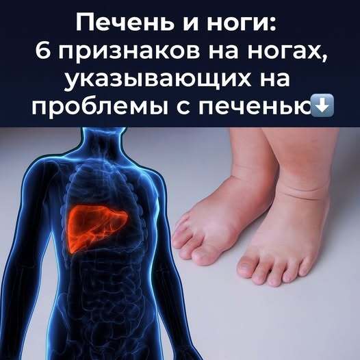 Печень и ноги: 6 признаков на ногах, указывающих на проблемы с печенью Печень и ноги: 6 признаков на ногах, указывающих на проблемы с печенью