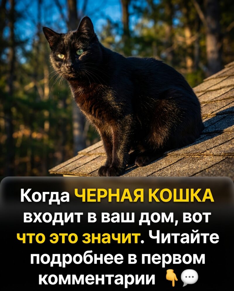 Все говорят, что чёрный кот приносит несчастье — а вот правда Все говорят, что чёрный кот приносит несчастье — а вот правда