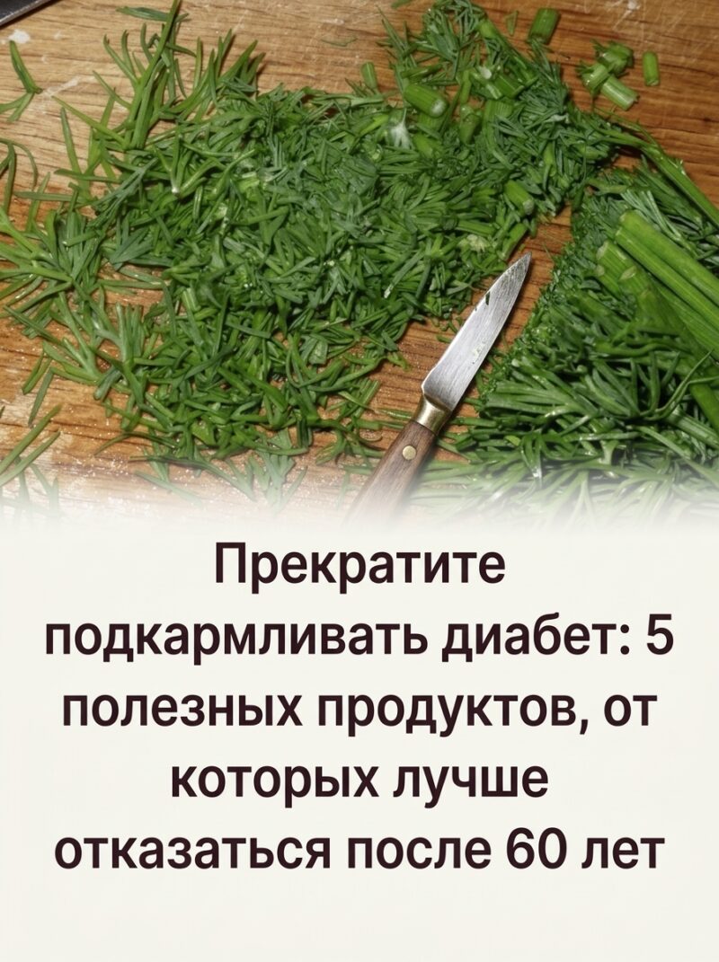 Хватит провоцировать диабет: 5 продуктов, которые стоит исключить из рациона после 60 лет Хватит провоцировать диабет: 5 продуктов, которые стоит исключить из рациона после 60 лет