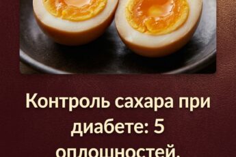 Управление уровнем сахара при диабете: 5 ошибок, которые часто совершают люди после 60 лет