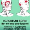 Дефицит этих продуктов провоцирует головные боли.