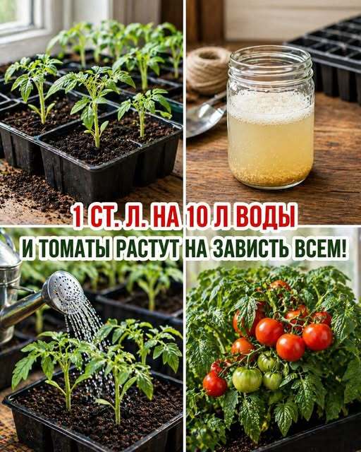 Готовлю первую подкормку для томатов — чтобы ускорить рост и стимулировать цветение Готовлю первую подкормку для томатов — чтобы ускорить рост и стимулировать цветение