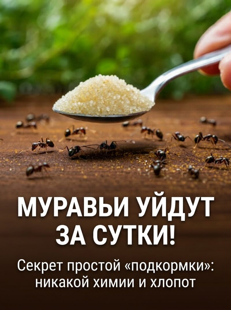 Эффективный способ избавления от муравьев на огороде без химии Эффективный способ избавления от муравьев на огороде без химии