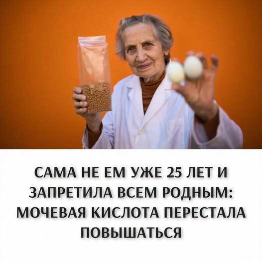 Сама не ем уже 25 лет и запретила всем родным: мочевая кислота перестала повышаться Сама не ем уже 25 лет и запретила всем родным: мочевая кислота перестала повышаться