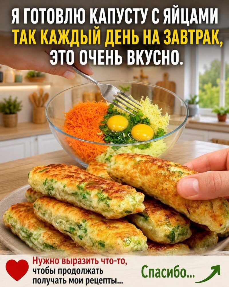 Я готовлю капусту с яйцами так каждый день на завтрак, это очень вкусно. Я готовлю капусту с яйцами так каждый день на завтрак, это очень вкусно.
