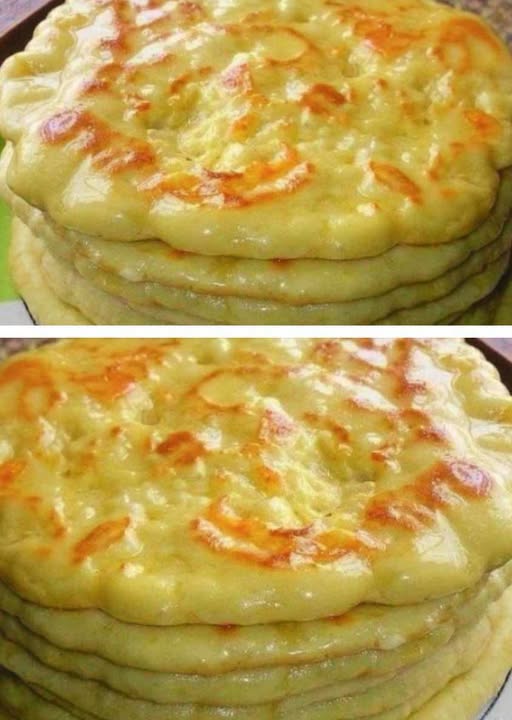 Хачапури по-тбилисски  Получаются невероятно вкусными Тончайшее тесто и очень много начинки