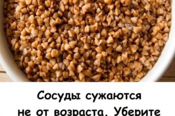 Сосуды сужаются не от возраста. Уберите 5 продуктов из рациона, если вам за 60 лет